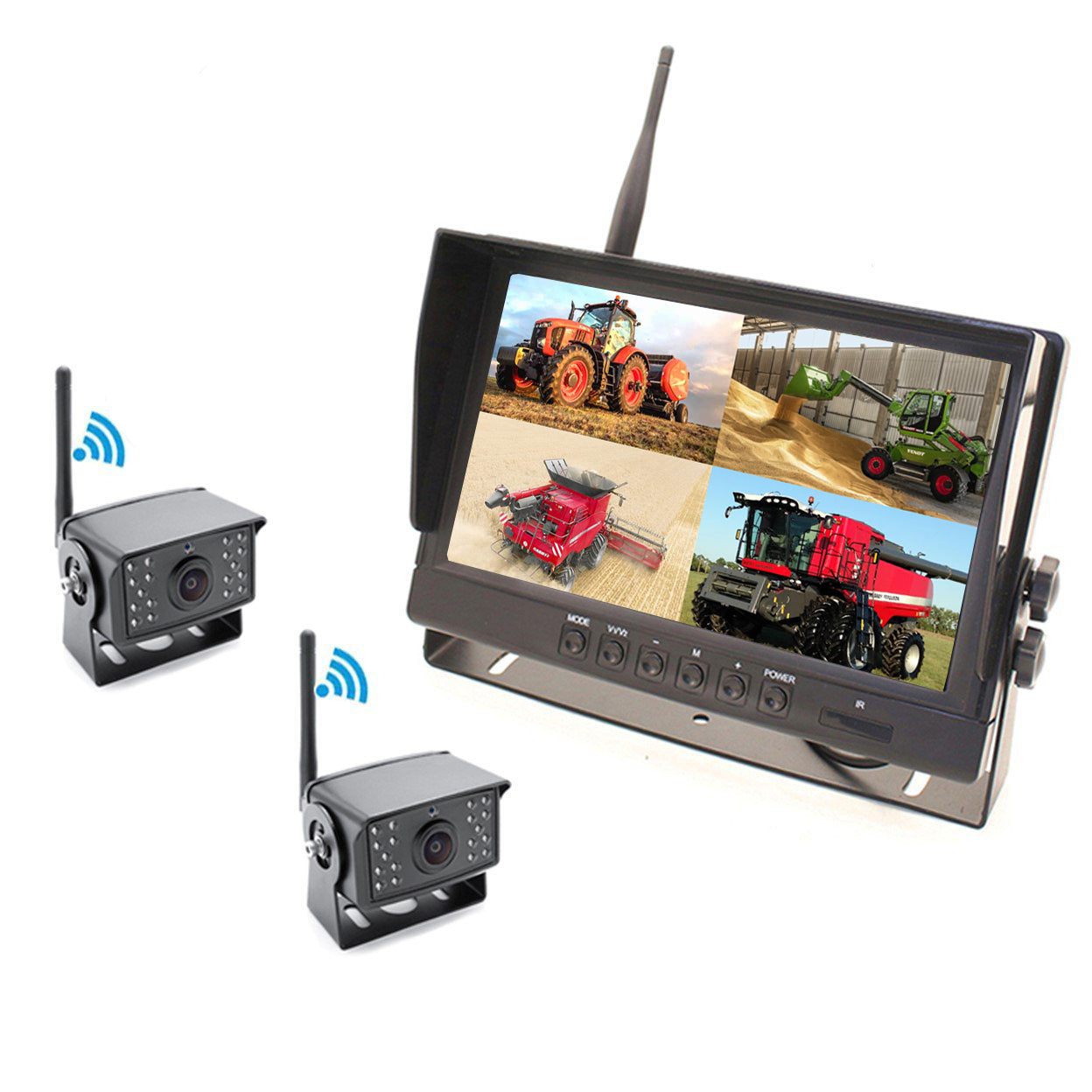 Wireless camera shops with monitor